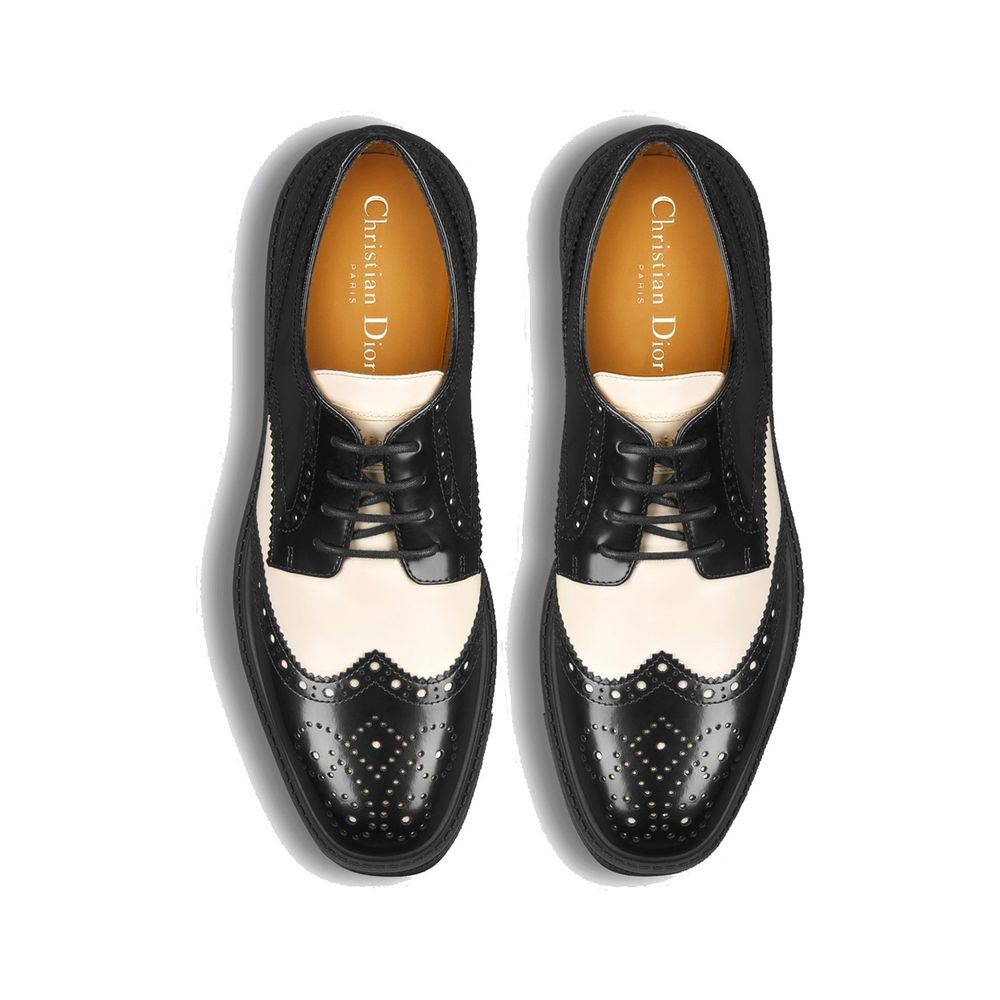Dior Black Calfskin Oxfords And Derbies - Image 3
