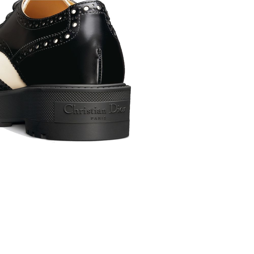 Dior Black Calfskin Oxfords And Derbies - Image 4