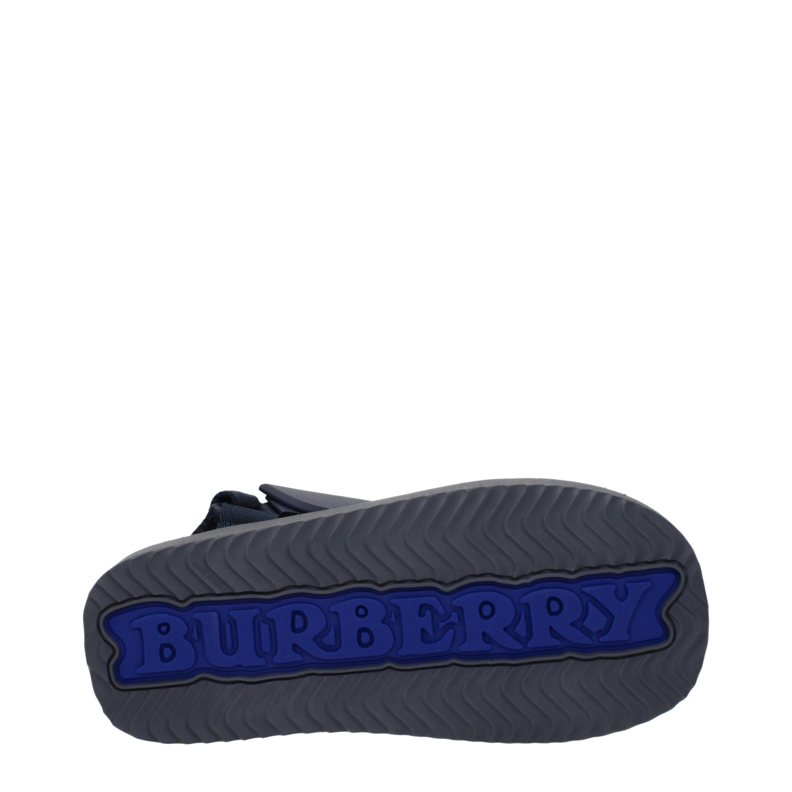 Burberry Blue Fabric Sandals - Image 5