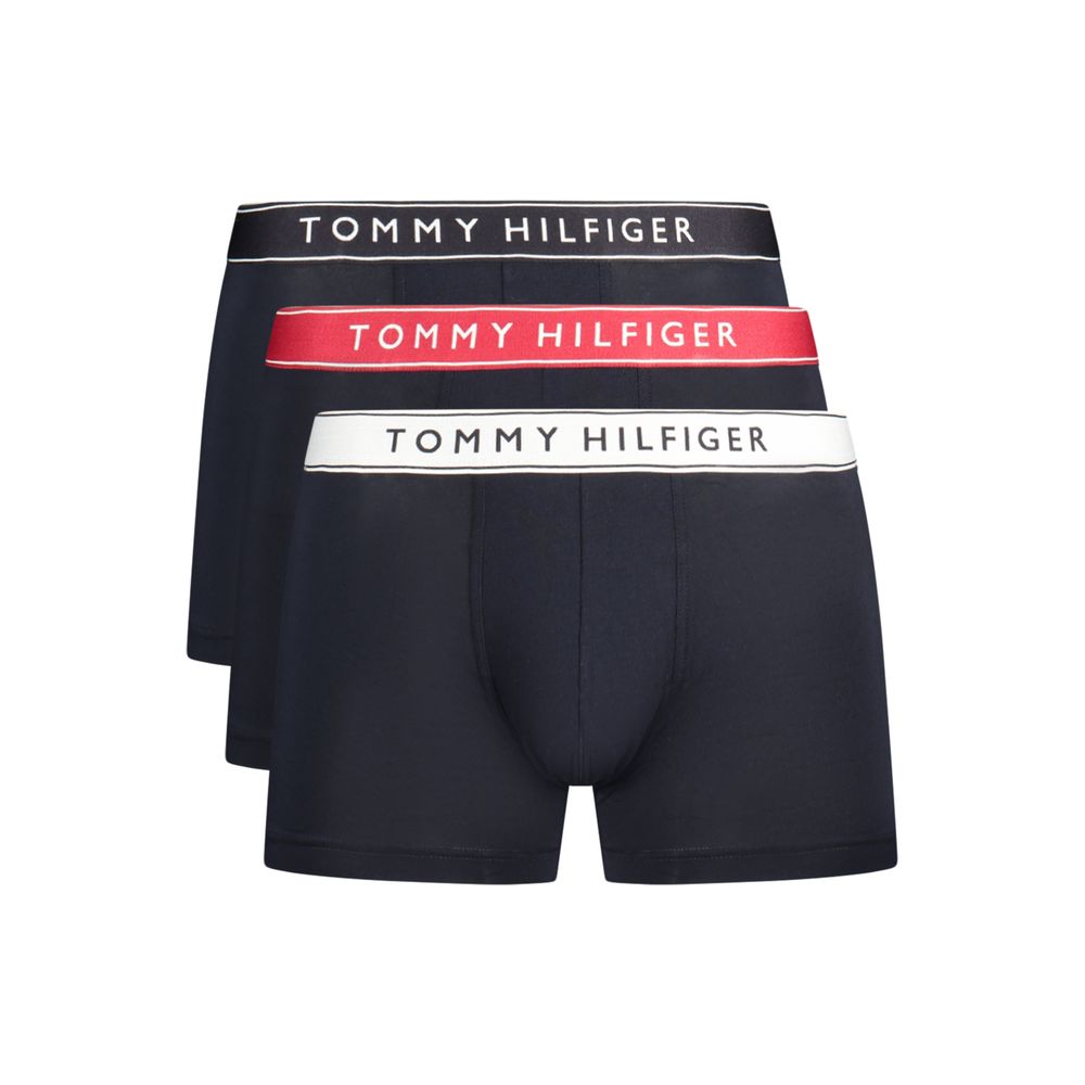 Tommy Hilfiger Blue Cotton Men's Boxer Short