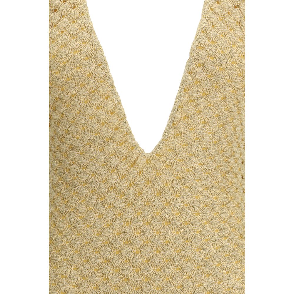 Missoni Gold Other Fibres One-Piece Swimsuit - Image 3