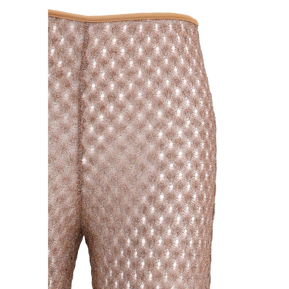 Missoni Brown Viscose Flared Pants - Image 3