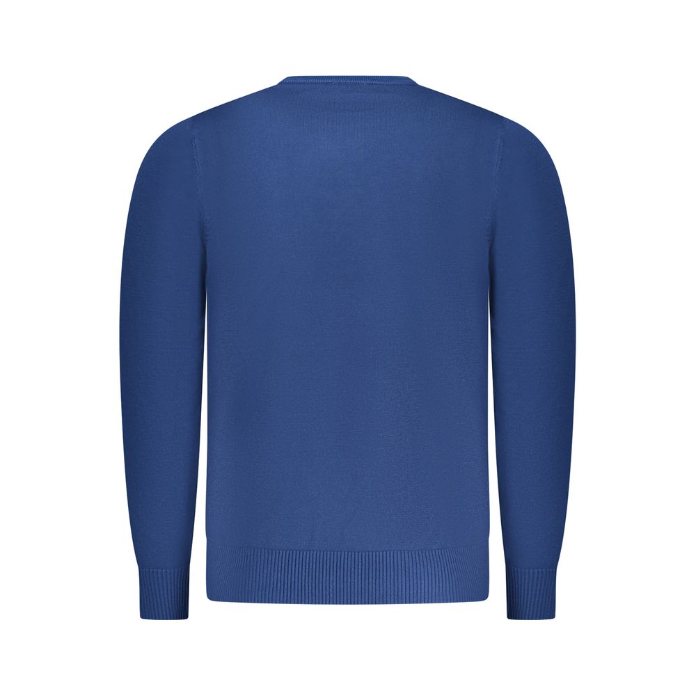 Rifle Blue Viscose Men's Sweater - Image 2