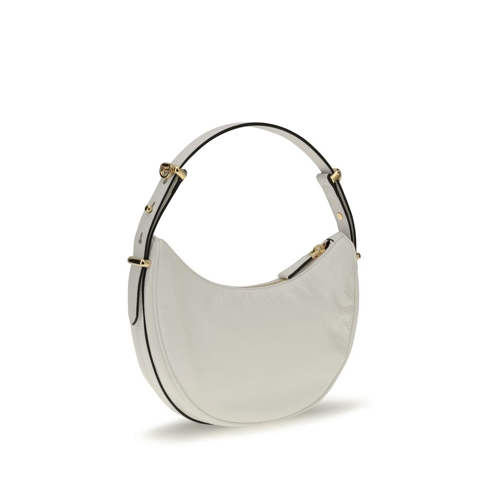 Prada White Calf Leather Bos Taurus Shoulder Bag - Image 3