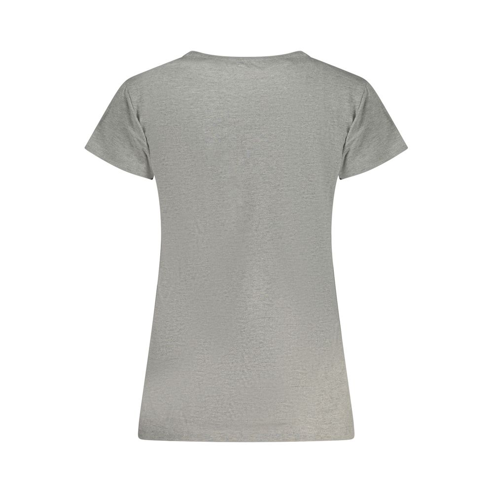 Laura Biagiotti Gray Cotton Women Intimate T-Shirt - Image 2