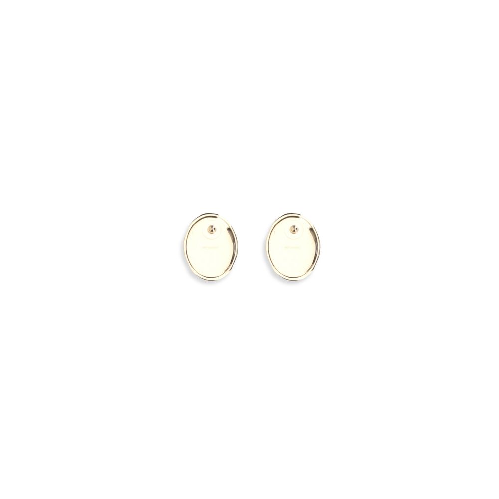 Self-Portrait Gold Brass Earrings - Image 2