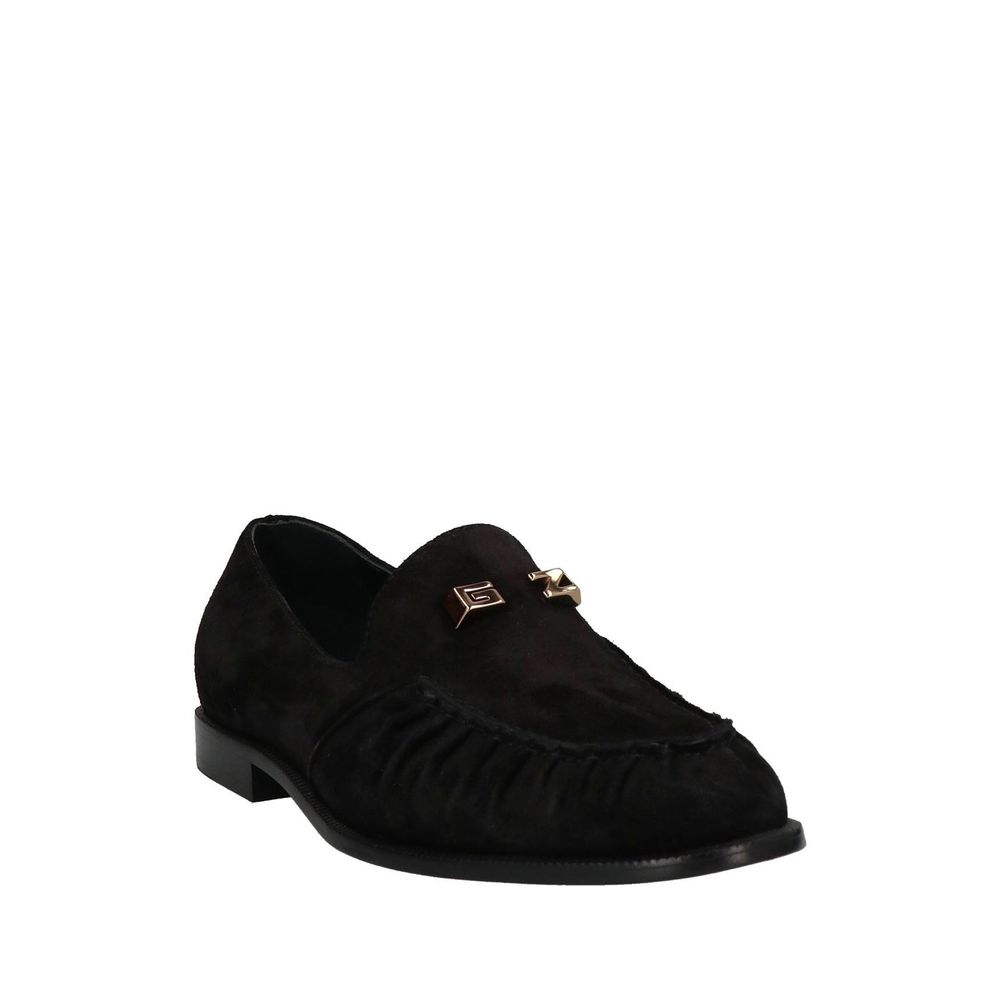 Giuseppe Zanotti Black Calfskin Slip-On Loafers - Image 2