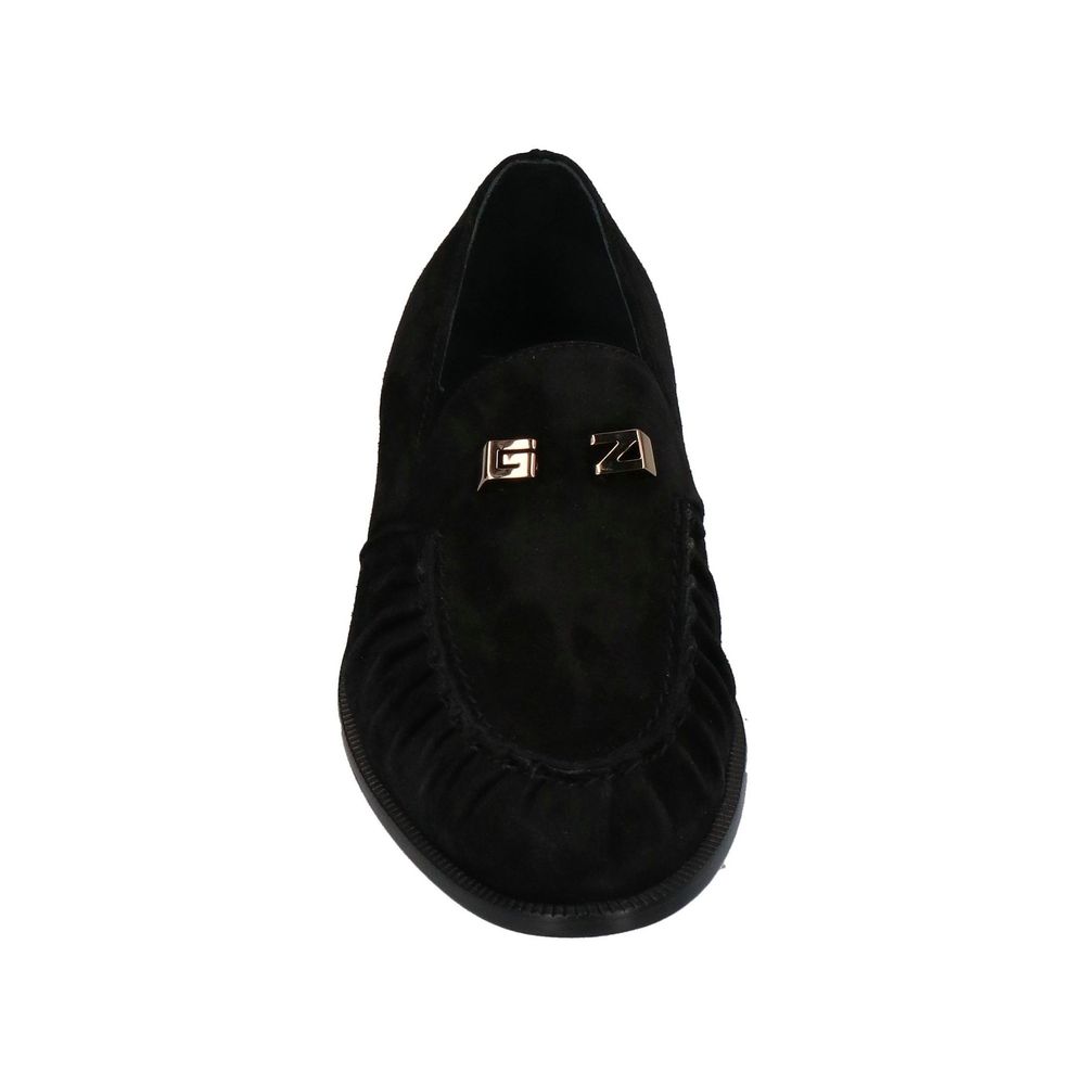Giuseppe Zanotti Black Calfskin Slip-On Loafers - Image 4