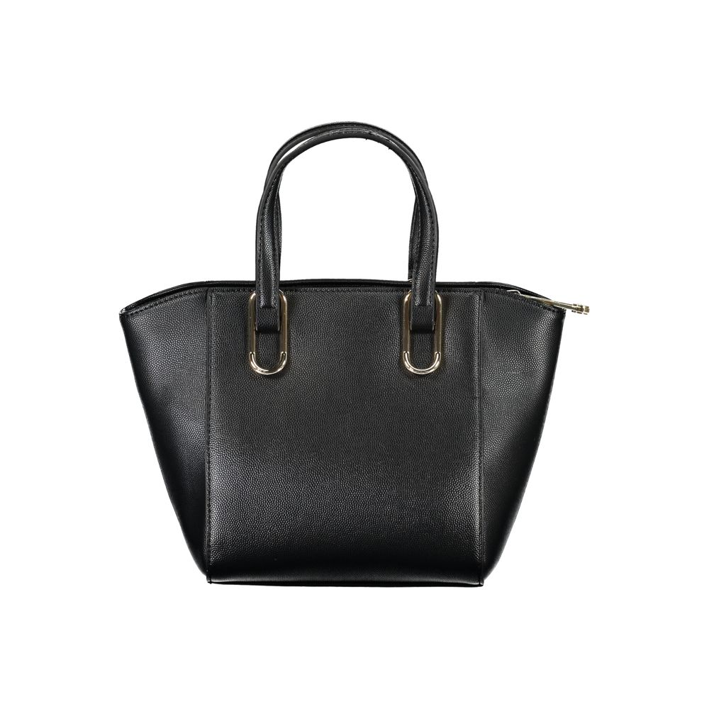 Tommy Hilfiger Black Polyurethane Women Handbag - Image 2