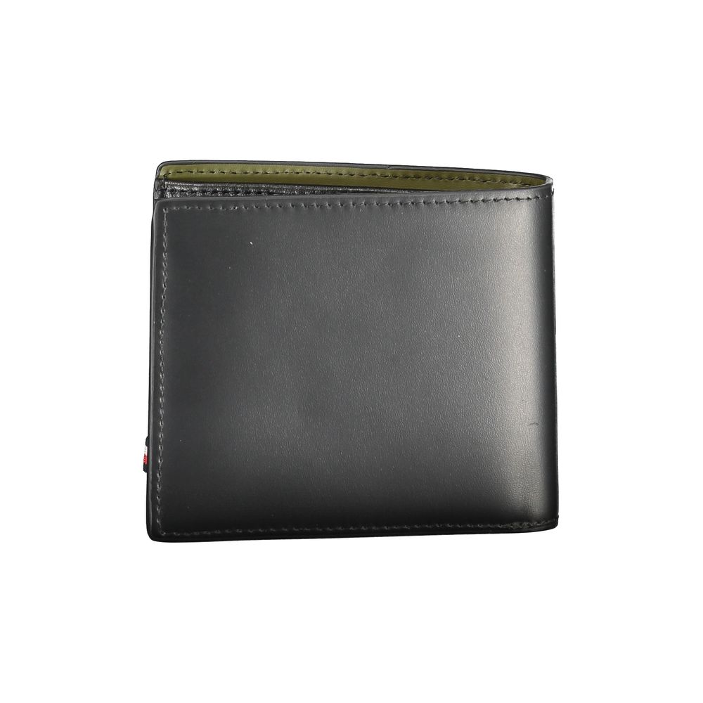 Tommy Hilfiger Black Leather Men's Wallet - Image 2