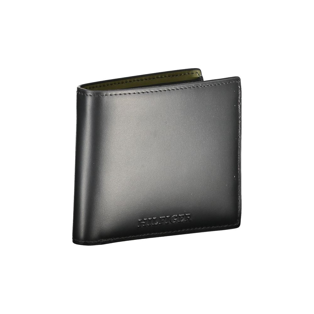 Tommy Hilfiger Black Leather Men's Wallet - Image 3