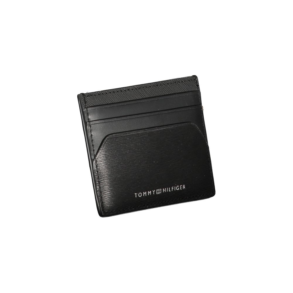 Tommy Hilfiger Black Leather Men Wallet - Image 3