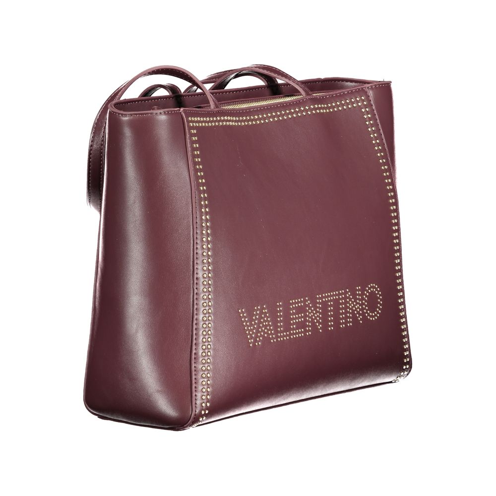 Mario Valentino Rosso Polyurethane Women Shoulder Bag - Image 3
