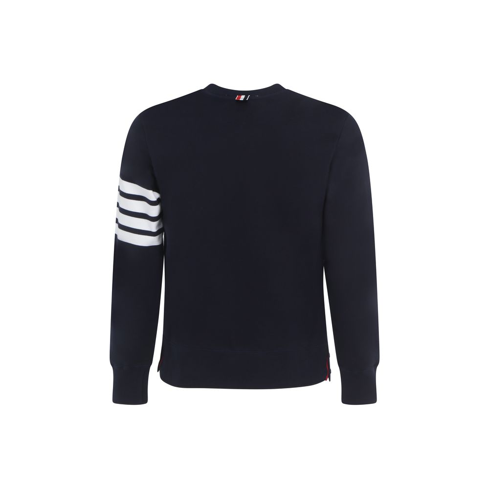 Thom Browne Blue Cotton Sweatshirt - Image 2