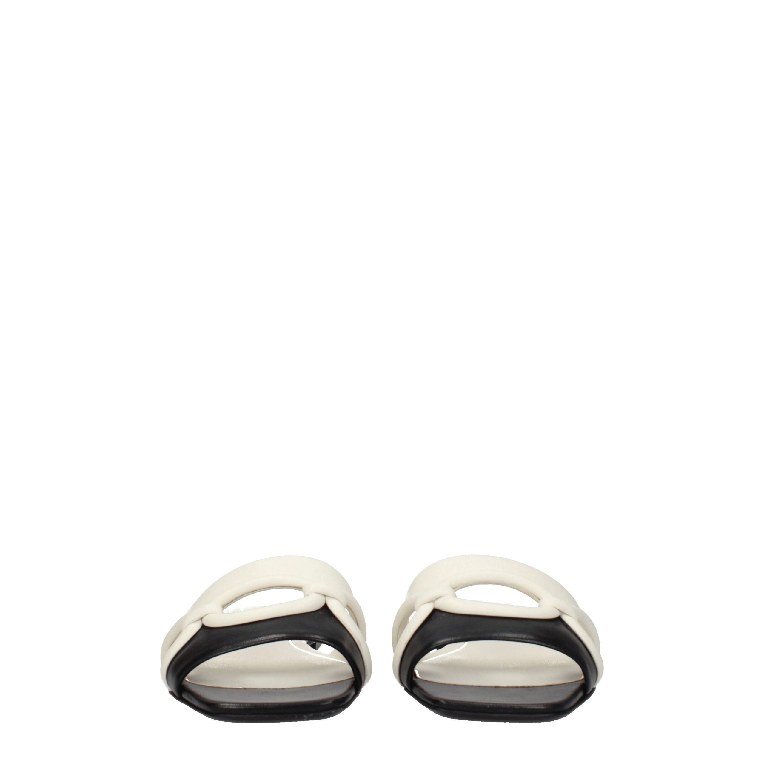 Valentino Garavani Black Leather Slippers - Image 3