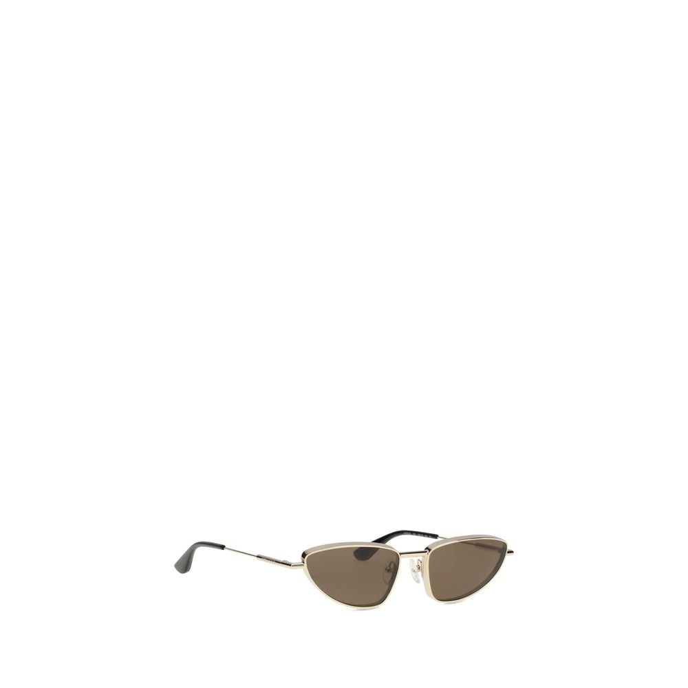 Alexander McQueen Gold Metal Sunglasses - Image 2