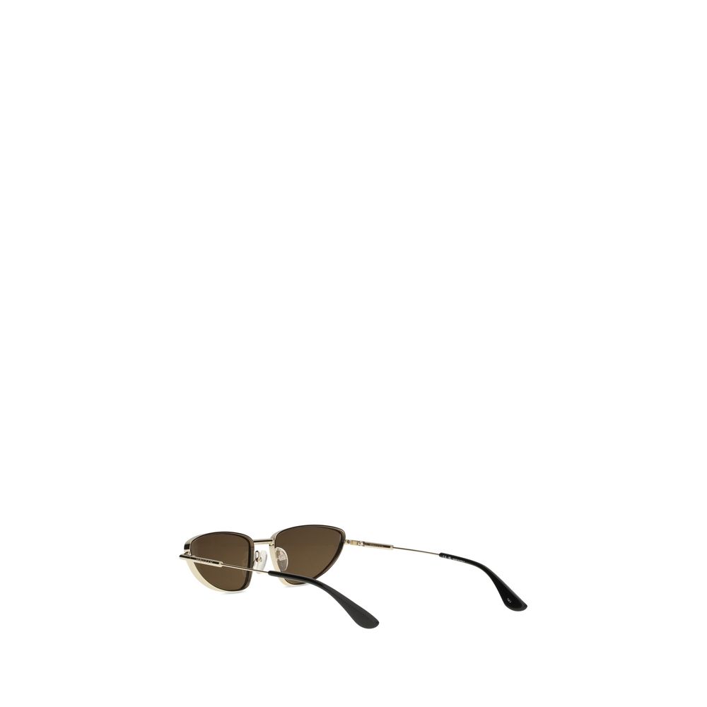Alexander McQueen Gold Metal Sunglasses - Image 3