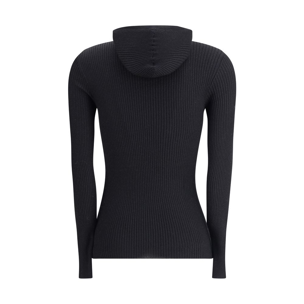 Brunello Cucinelli Black Cashmere Sweatshirt - Image 2