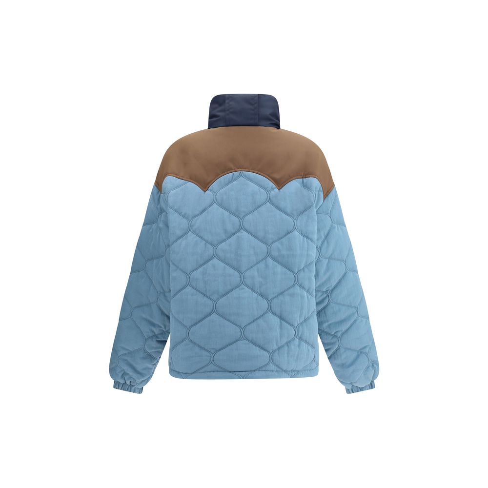 MARBELL Light Blue Polyamide Coat - Image 2