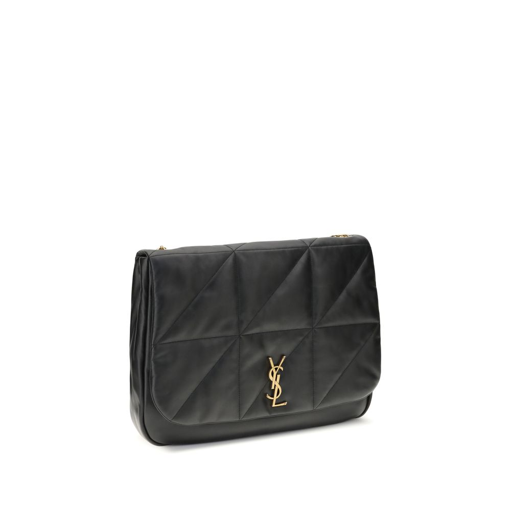 Saint Laurent Black Lamb Ovis Aries Aries Shoulder Bag - Image 2