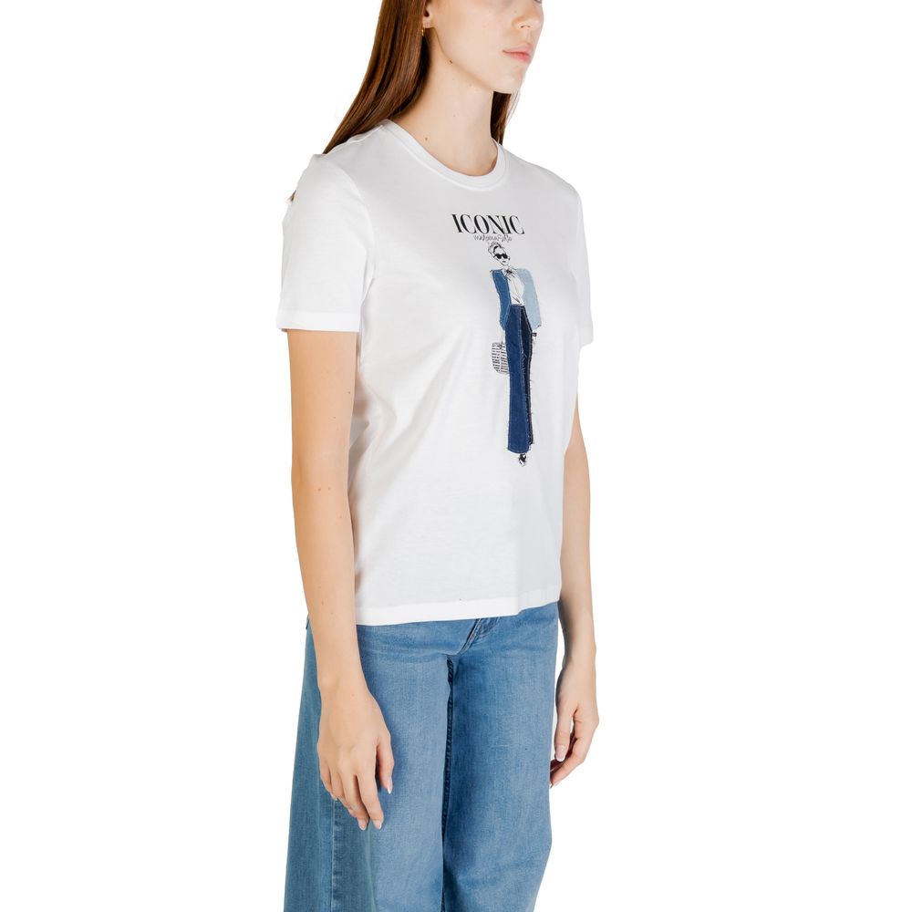 Only Blue Organic Cotton T-Shirt - Image 3