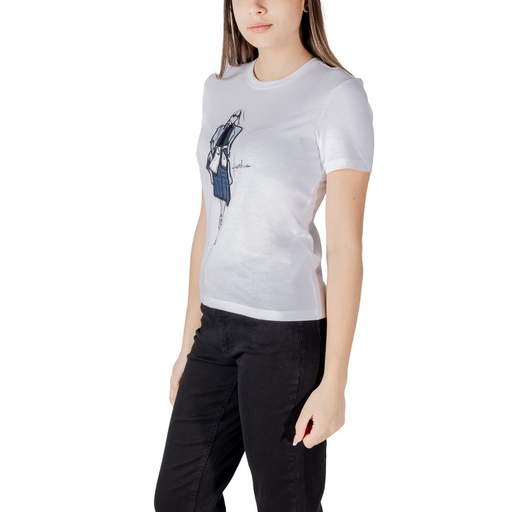 Only White Organic Cotton Long Sleeve T-Shirt - Image 4