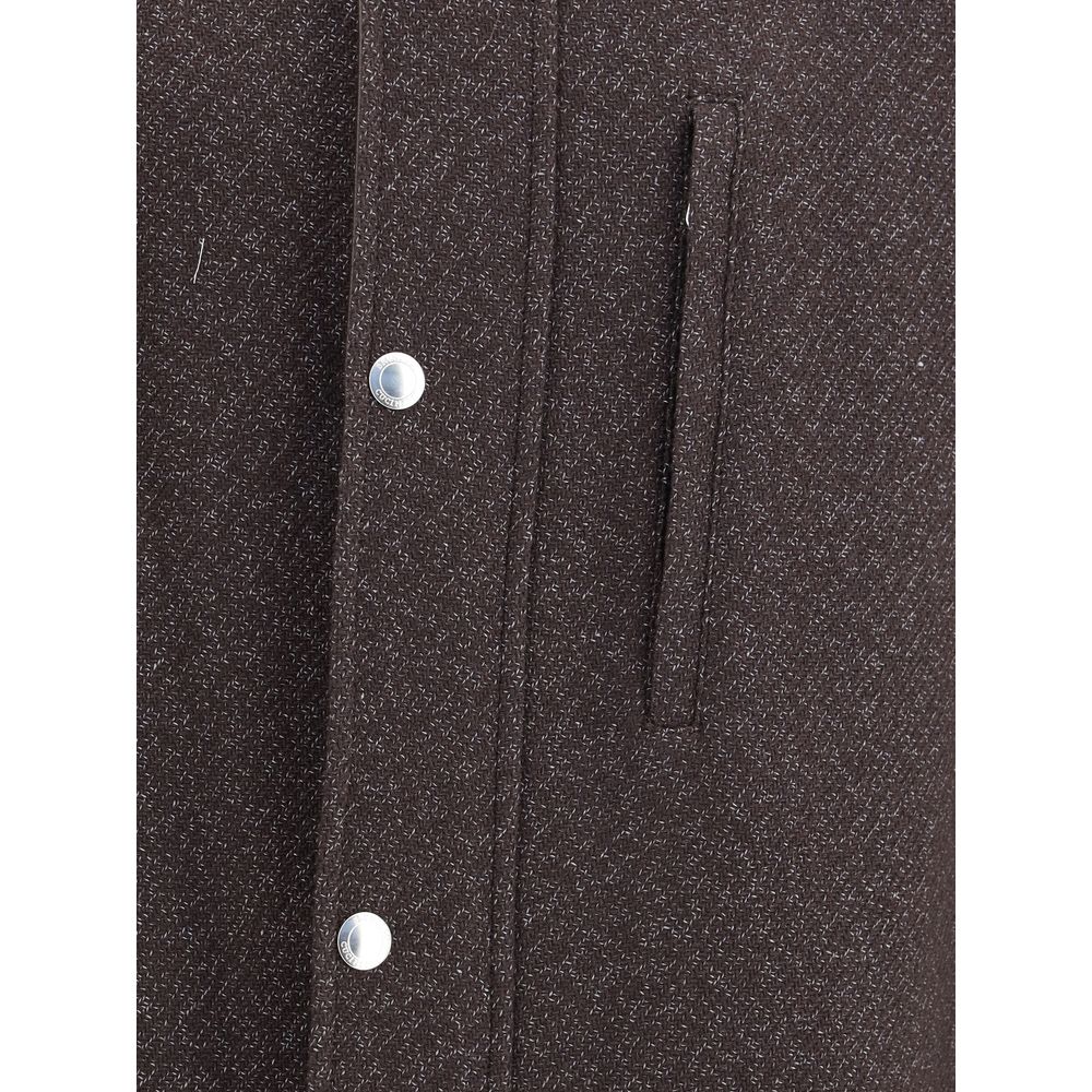 Brunello Cucinelli Brown Cashmere Coat - Image 3