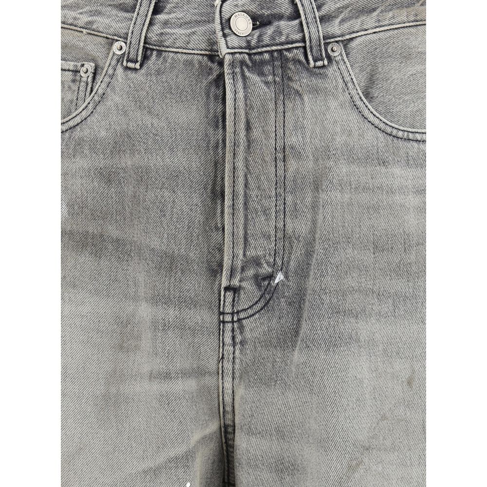 Haikure Gray Cotton Straight-Leg Jeans - Image 3