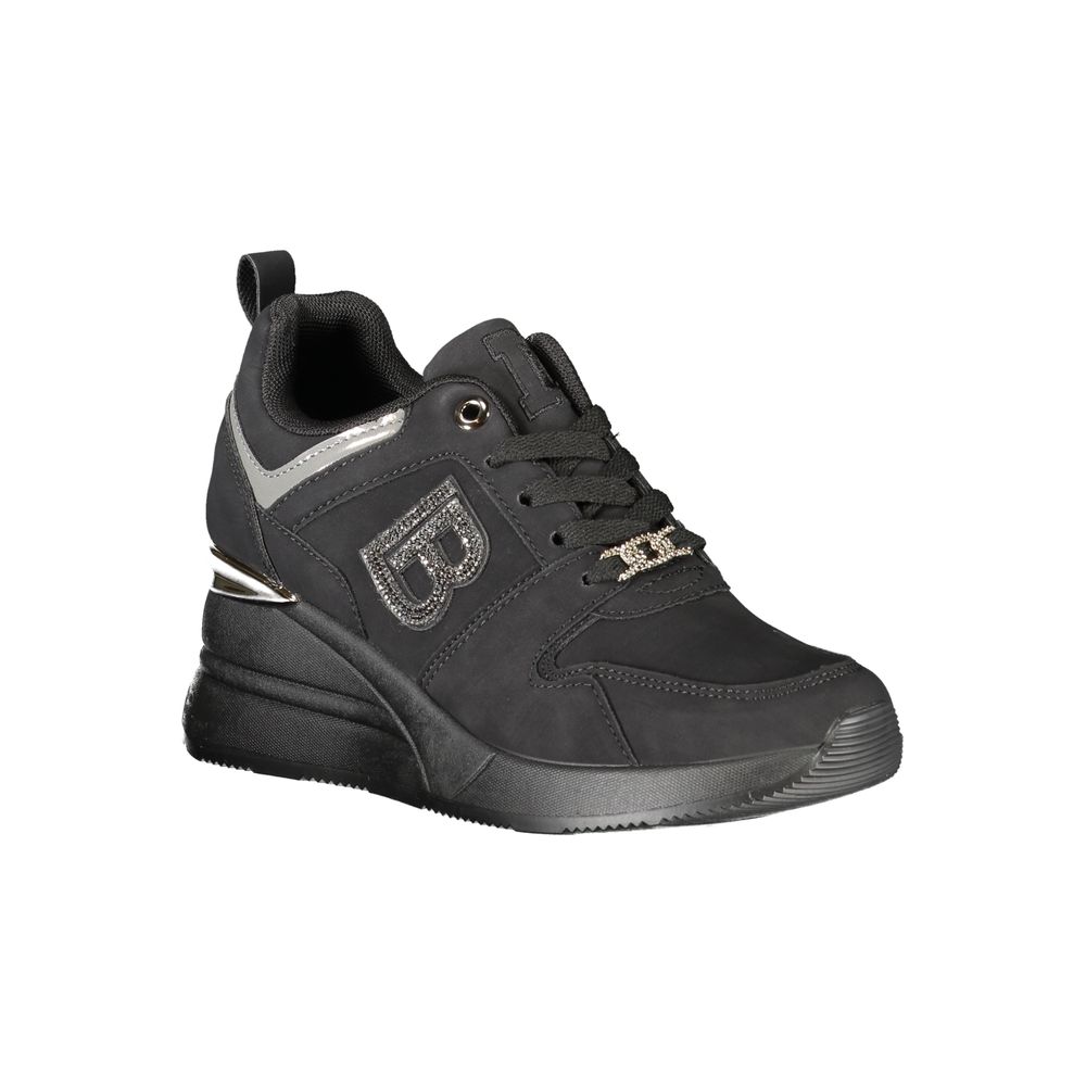 Laura Biagiotti Black Polyester Women Sneaker - Image 2