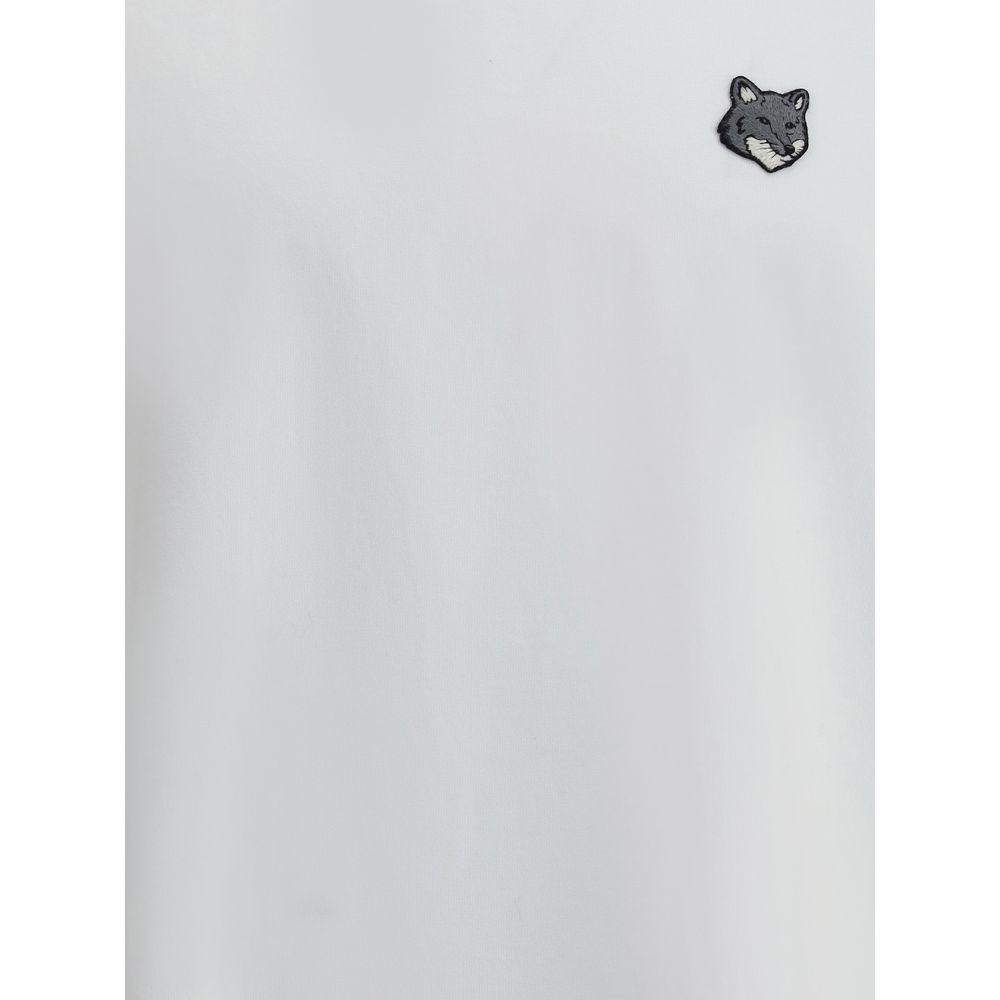 Maison Kitsuné White Cotton T-Shirt - Image 3