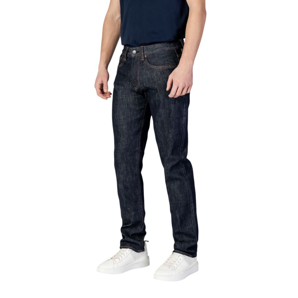 Armani Exchange Blue Polyester Skinny Jeans - Image 2