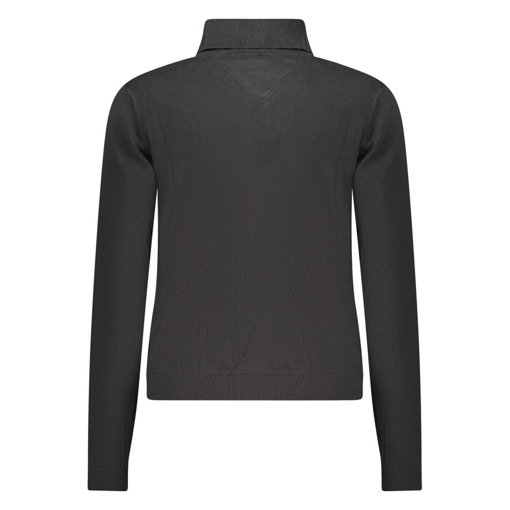 Tommy Hilfiger Black Cotton Women Sweater - Image 2