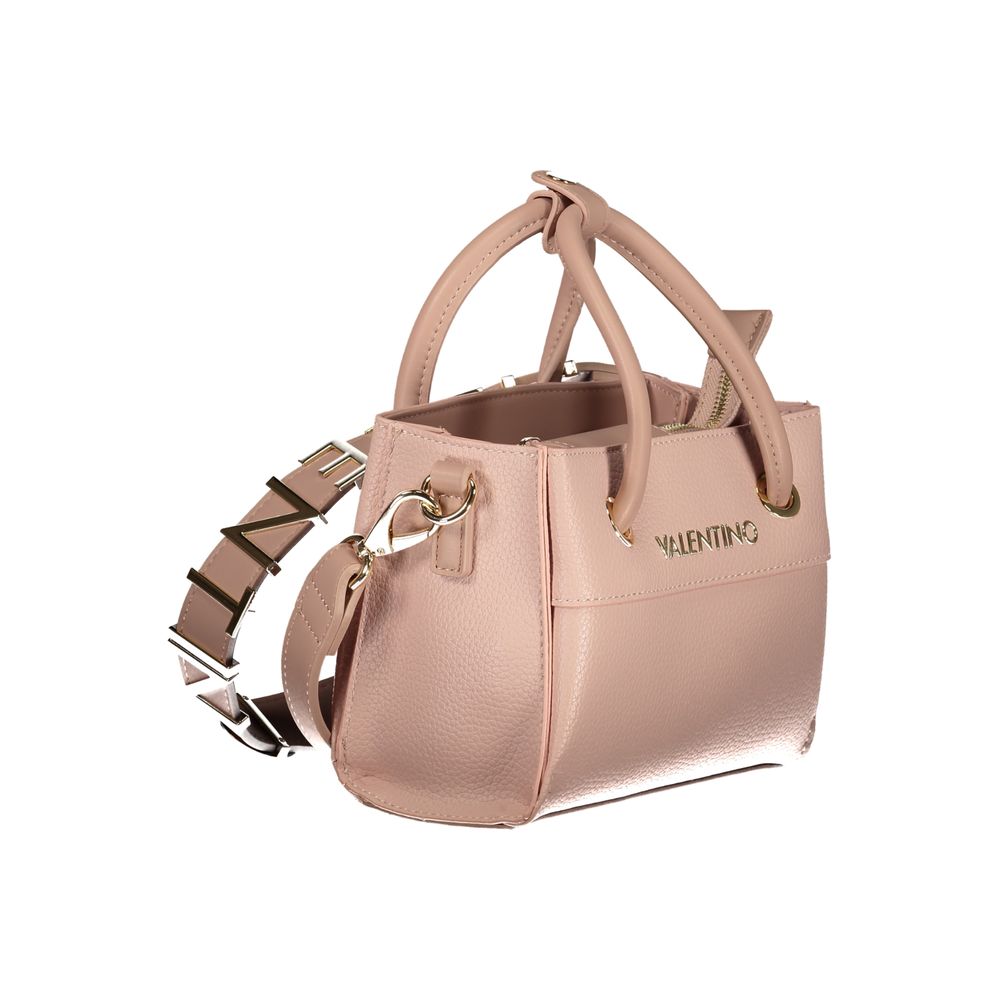 Mario Valentino Rosa Polyurethane Women Handbag - Image 3