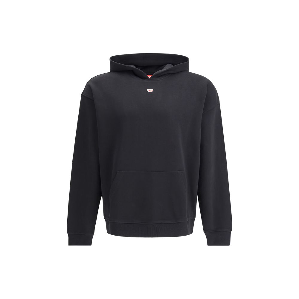 Diesel Black Cotton Sweatshirt