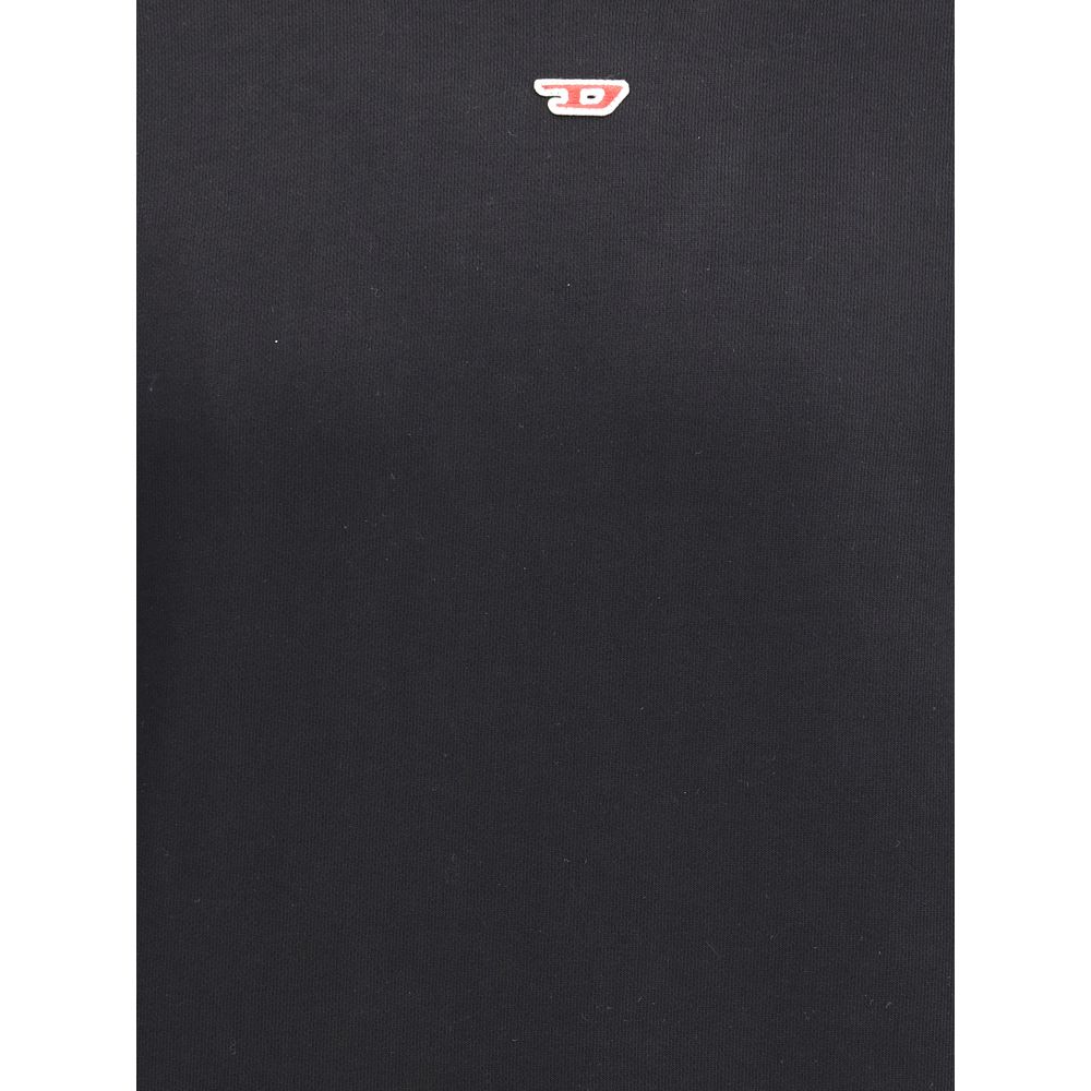 Diesel Black Cotton Sweatshirt - Image 3