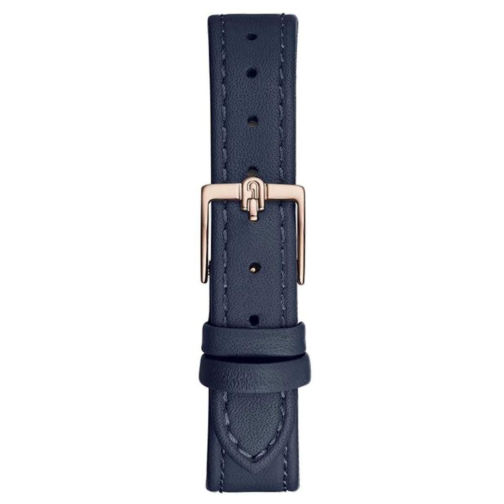 Furla Blue Leather Dress Watch - Image 3