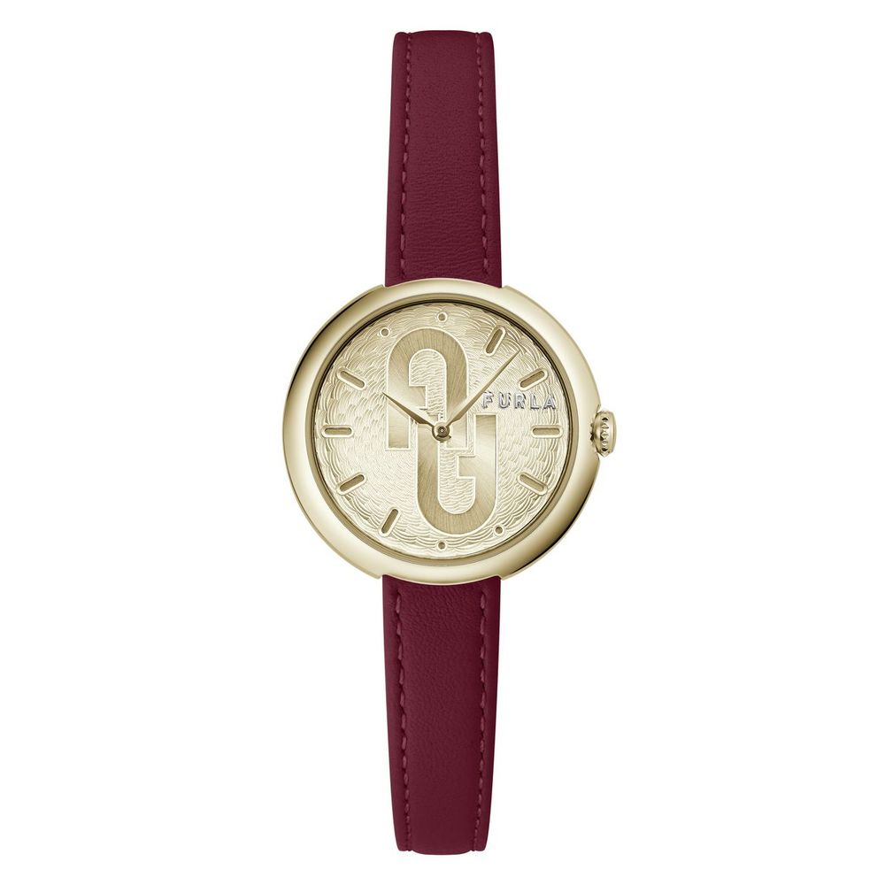 Furla Multicolor Leather Dress Watch