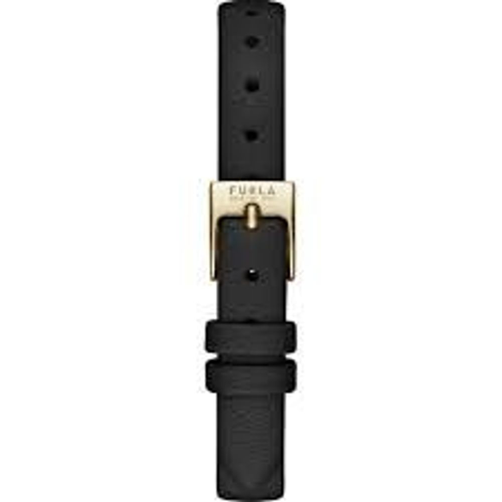 Furla Black Leather Dress Watch - Image 3