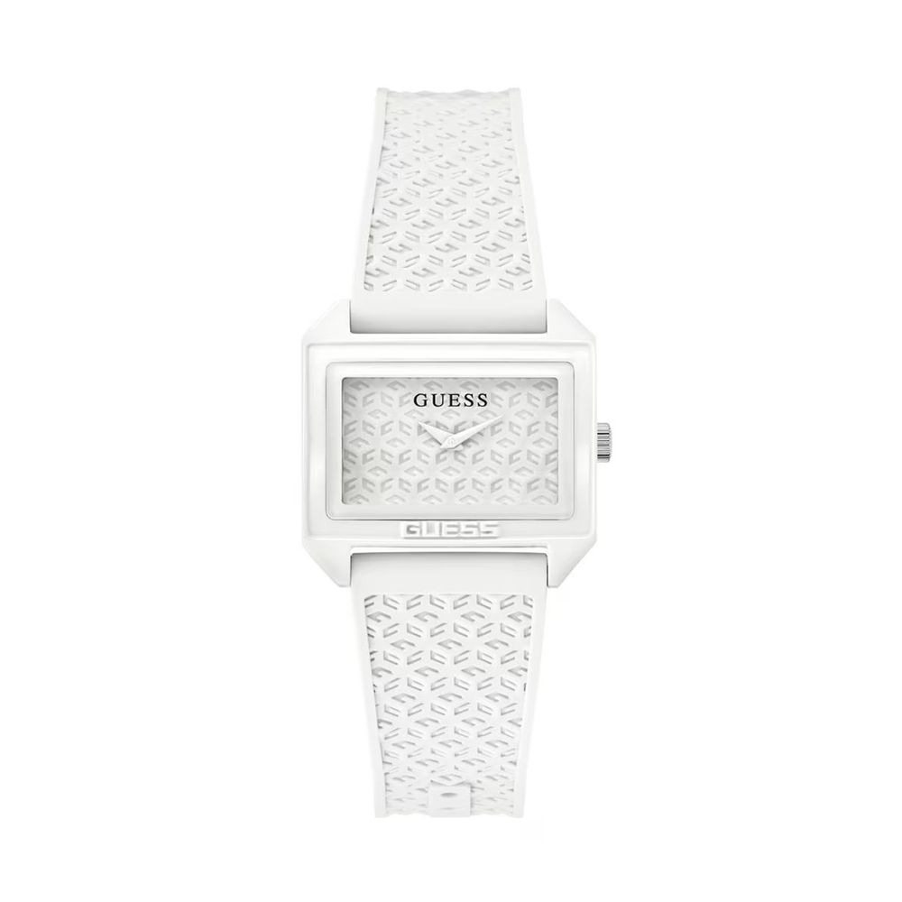 Guess White Synthetic Dress Watch