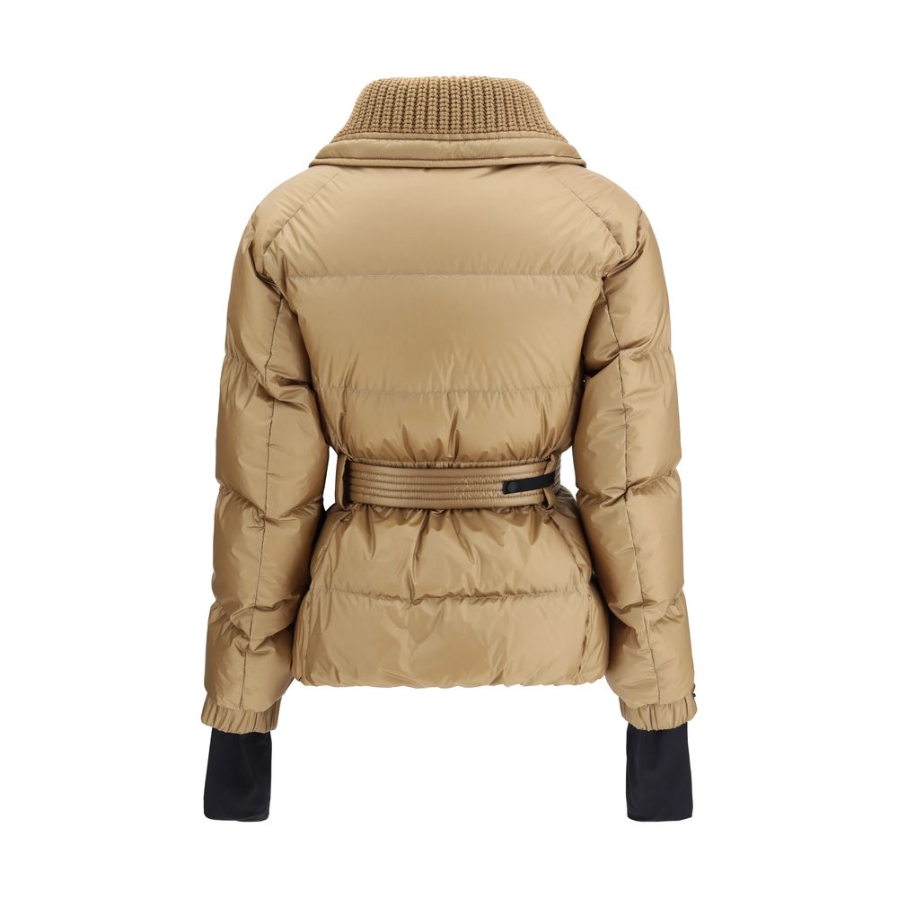 Moncler Grenoble Beige Polyamide Coat - Image 2