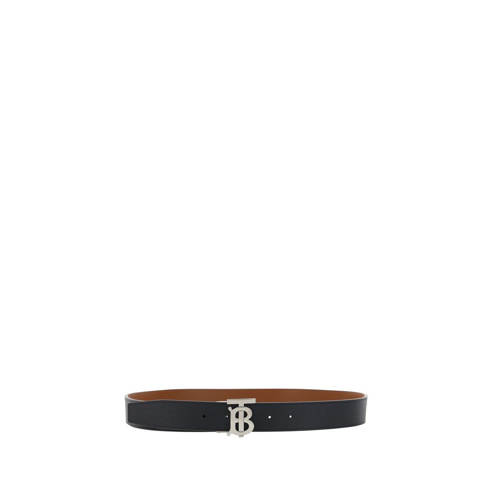Burberry Black Calf Leather Bos Taurus Regular Belt - Image 2