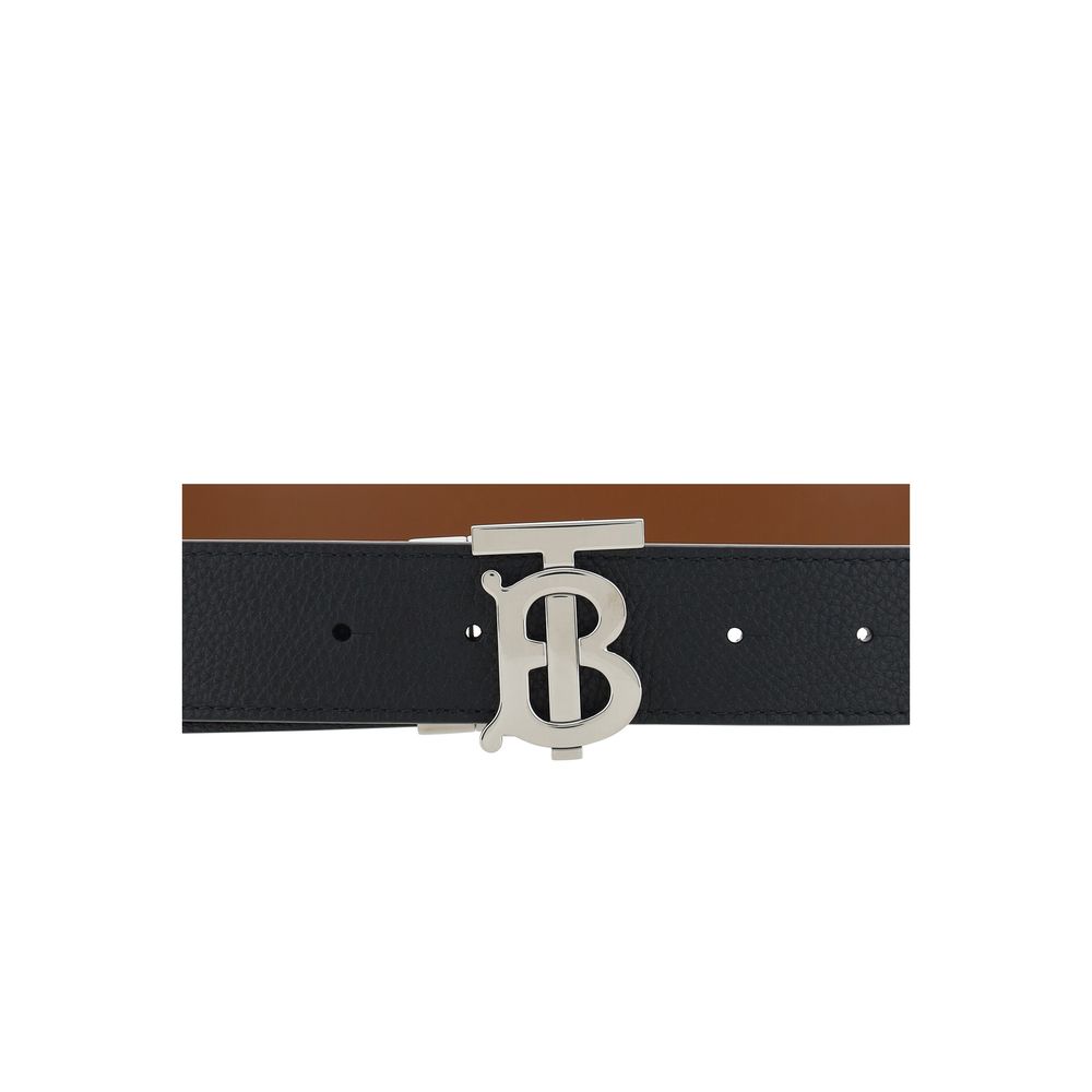 Burberry Black Calf Leather Bos Taurus Regular Belt - Image 3