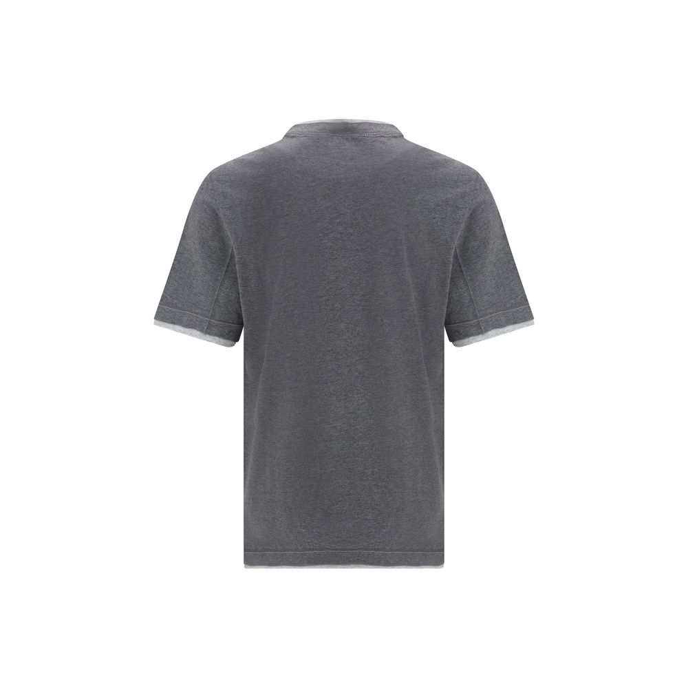 Brunello Cucinelli Gray Cotton Sportswear - Image 2