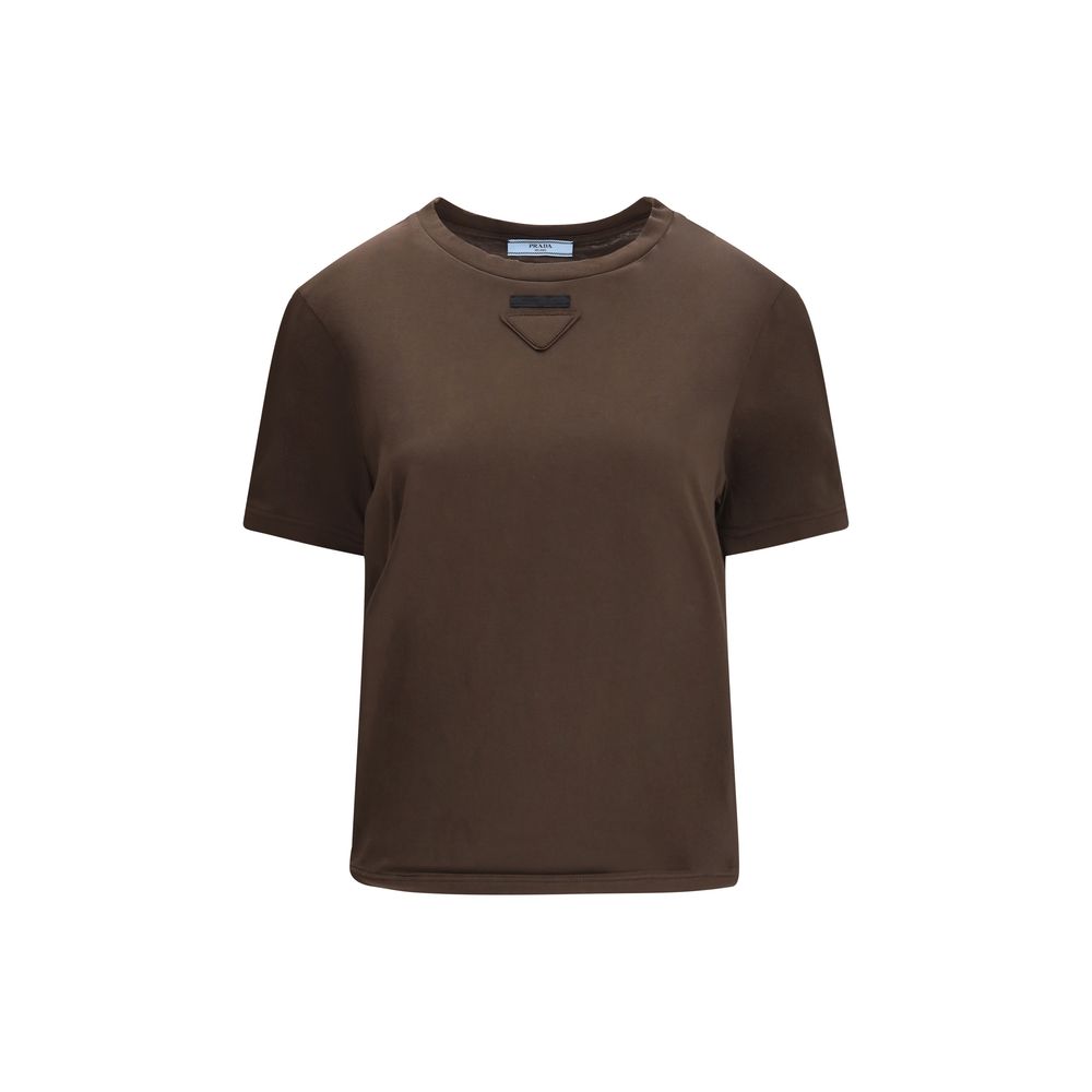 Prada Brown Cotton T-Shirt