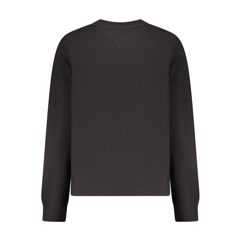 Tommy Hilfiger Black Cotton Women Sweatshirt - Image 2