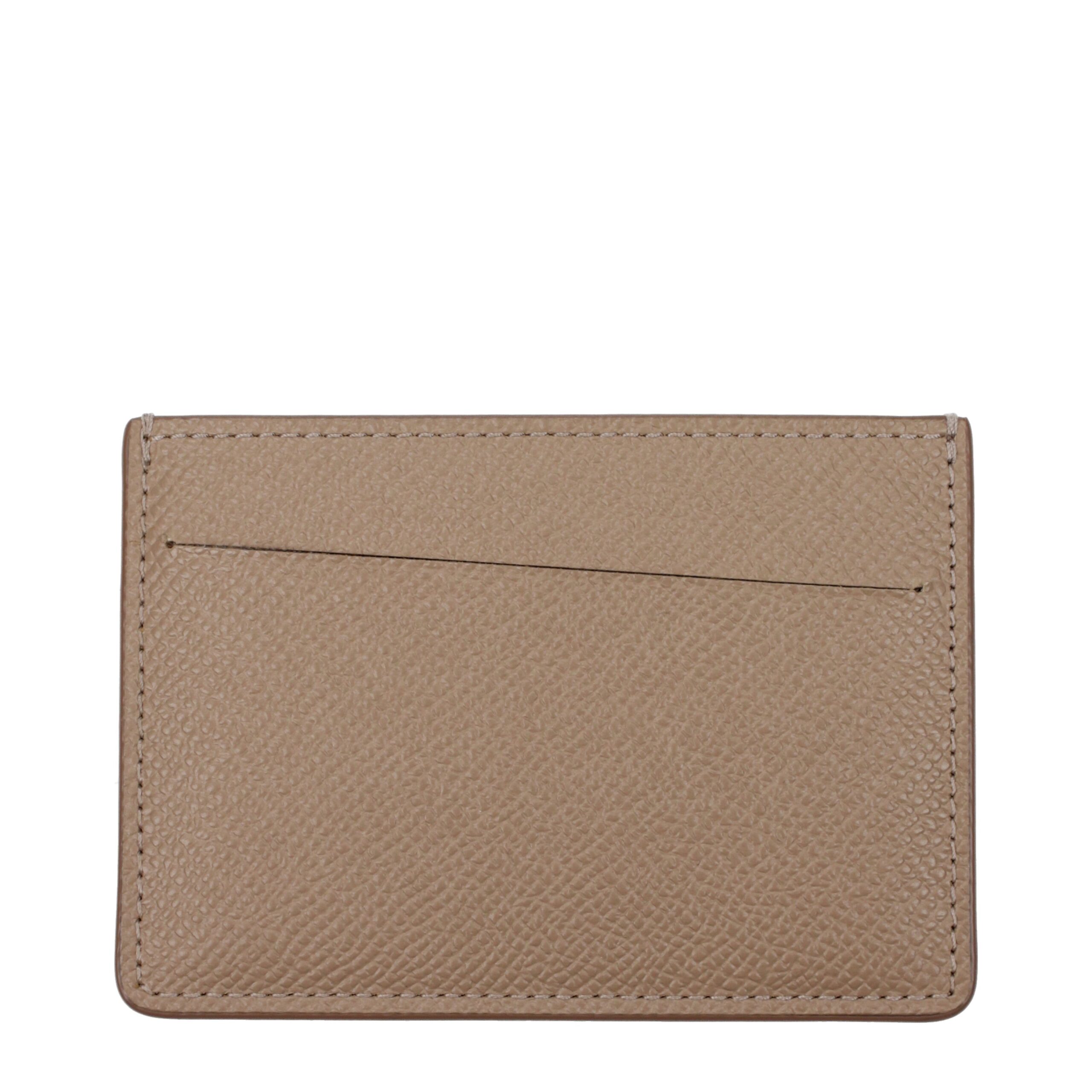 Maison Margiela Beige Leather Cardholder - Image 2