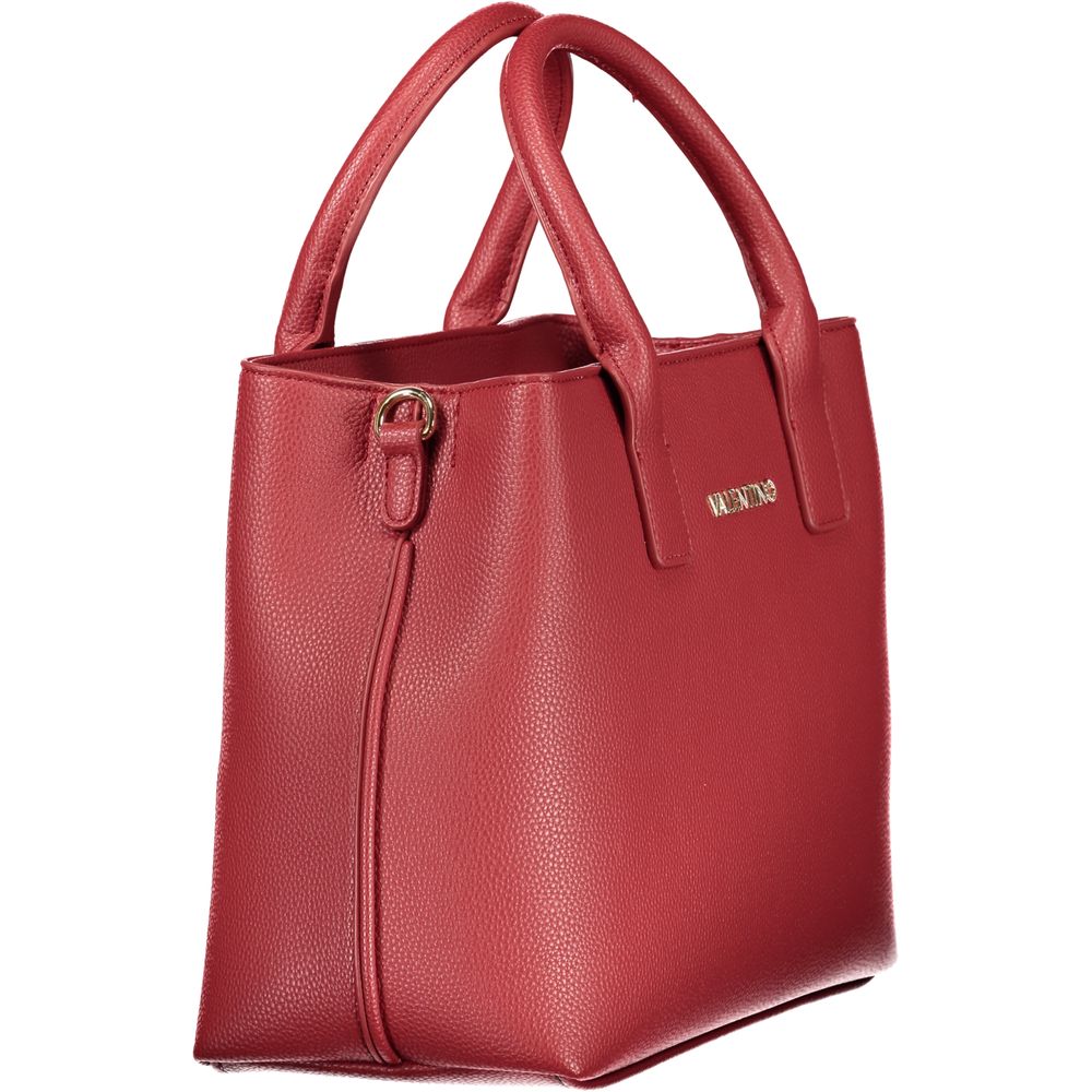 Mario Valentino Rosso Polyurethane Women Handbag - Image 3