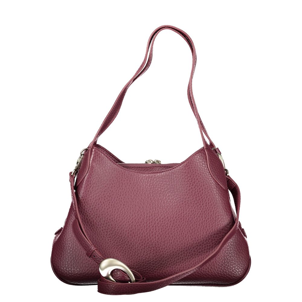 Mario Valentino Rosso Polyurethane Women Handbag - Image 2