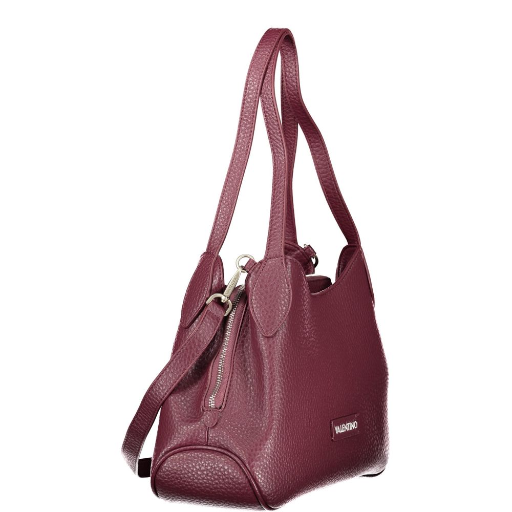 Mario Valentino Rosso Polyurethane Women Handbag - Image 3