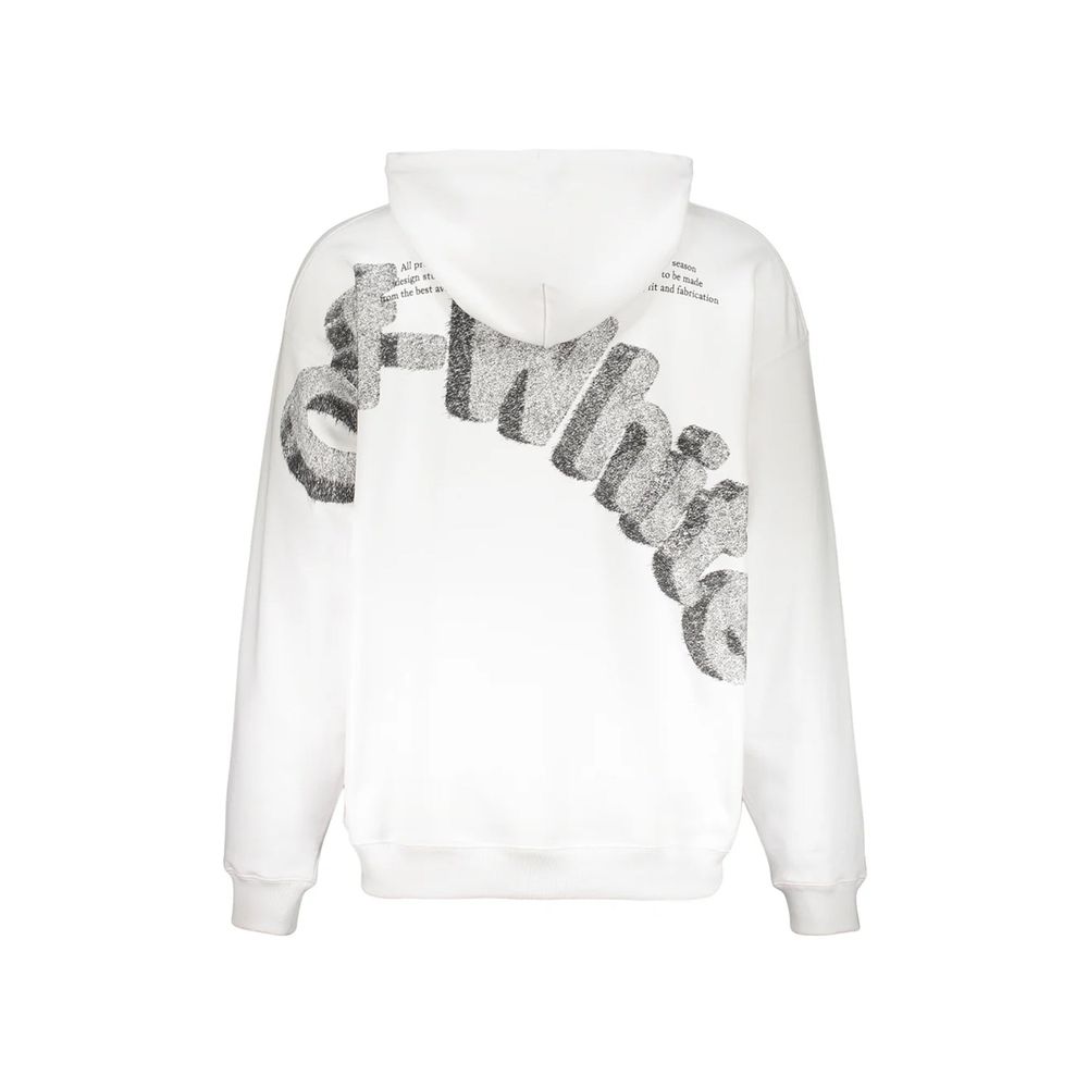 Off-White White Cotton Sweatshirt - Image 2